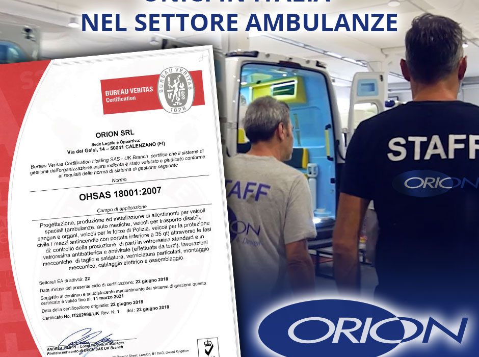 Certificazione OHSAS18001