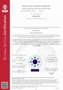 Certificato SA 8000:2014